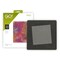 AccuQuilt GO! Square-6 1/2" Fabric Cutting Die - Cut 6" Squares for Quilting Projects, Appliqué, and Easy Fabric Cutting with Multiple Layers, Compatible with Fiskars Rotary Cutters